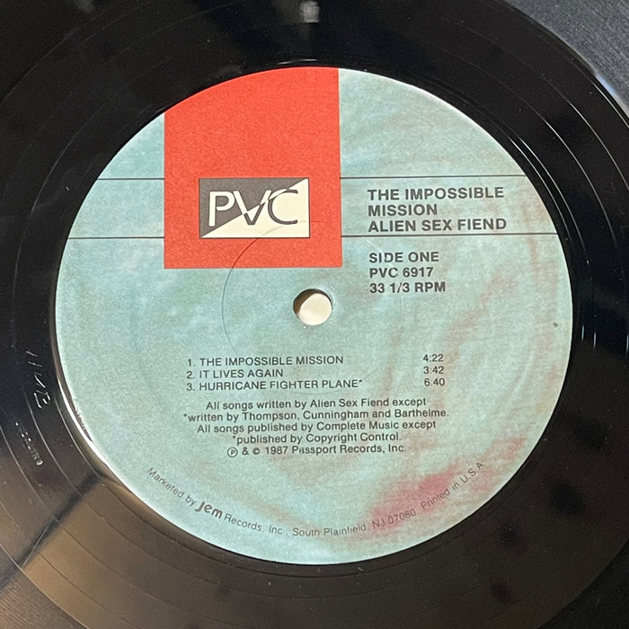 Alien Sex Fiend - The Impossible Mission Mini L.P. (Vinyl LP)