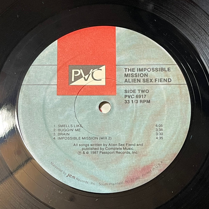 Alien Sex Fiend - The Impossible Mission Mini L.P. (Vinyl LP)