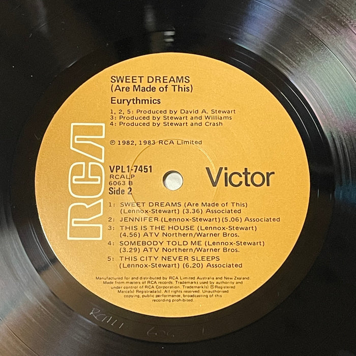 Eurythmics - Sweet Dreams (Are Made Of This) (Vinyl LP)[Gatefold]