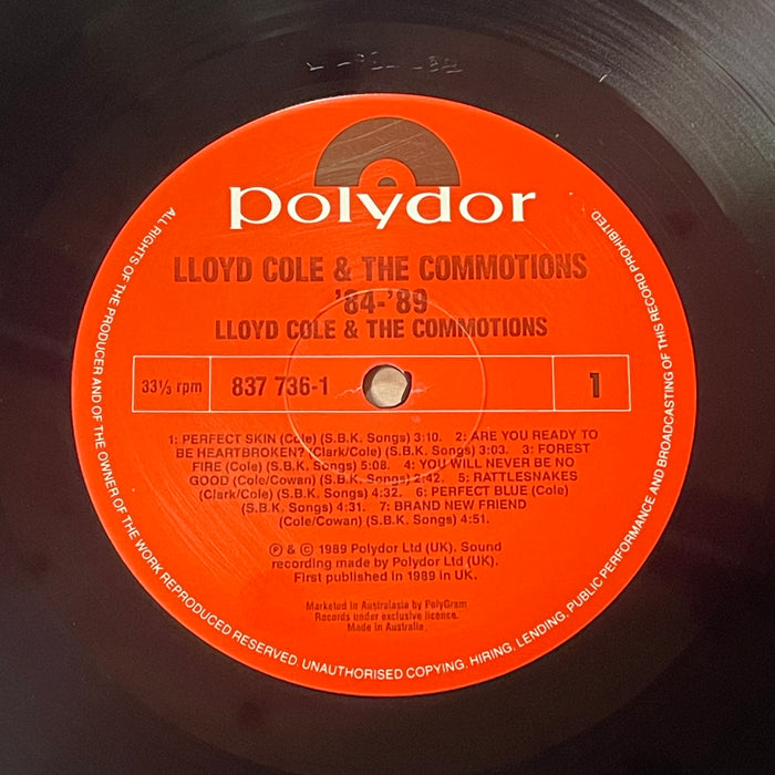 Lloyd Cole & The Commotions - 1984-1989 (Vinyl LP)[Gatefold]