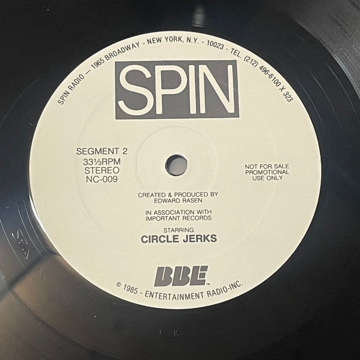 Circle Jerks - Spin Radio Concert With The Circle Jerks (Vinyl 2LP)