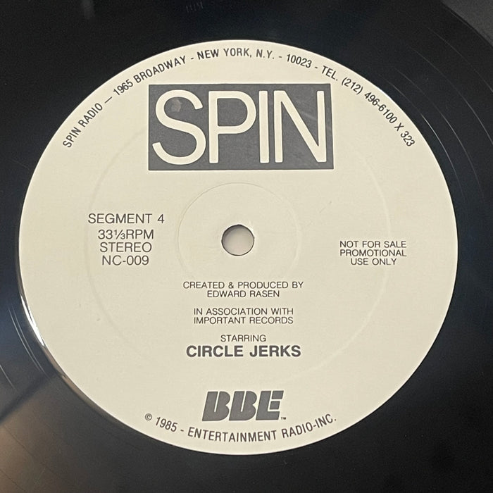 Circle Jerks - Spin Radio Concert With The Circle Jerks (Vinyl 2LP)