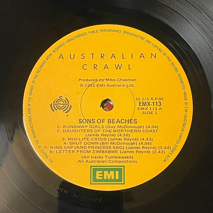 Australian Crawl - Sons Of Beaches (Vinyl LP)