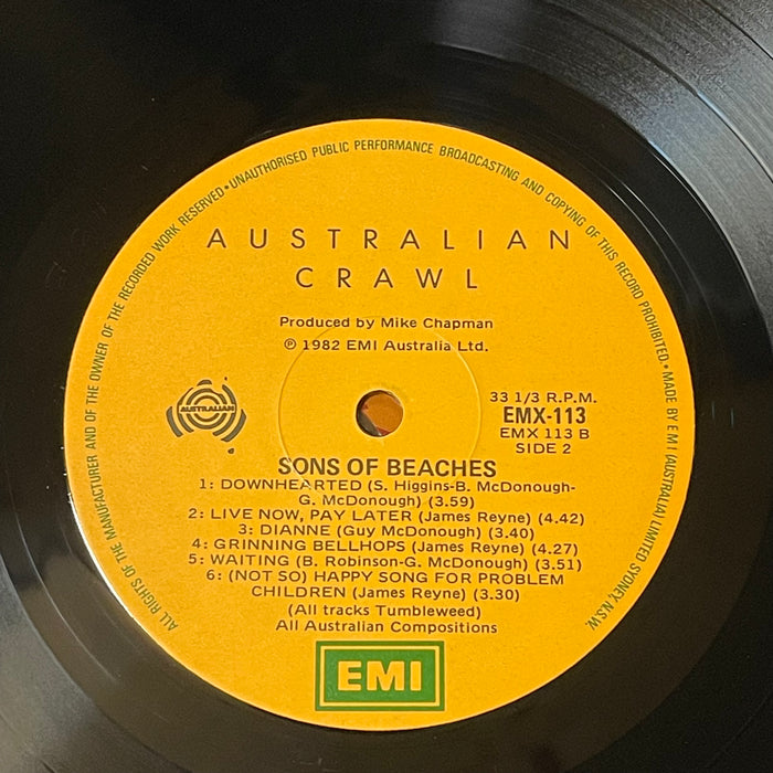 Australian Crawl - Sons Of Beaches (Vinyl LP)