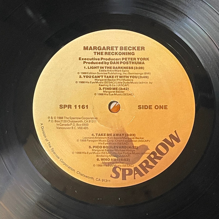 Margaret Becker - The Reckoning (Vinyl LP)