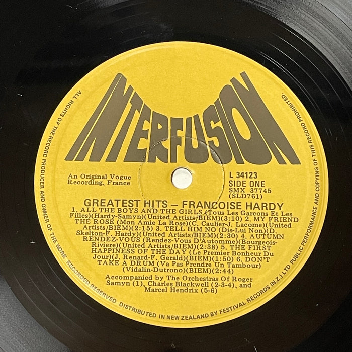 Françoise Hardy - Greatest Hits (Vinyl LP)