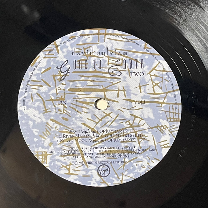 David Sylvian - Gone To Earth (Vinyl 2LP)[Gatefold]