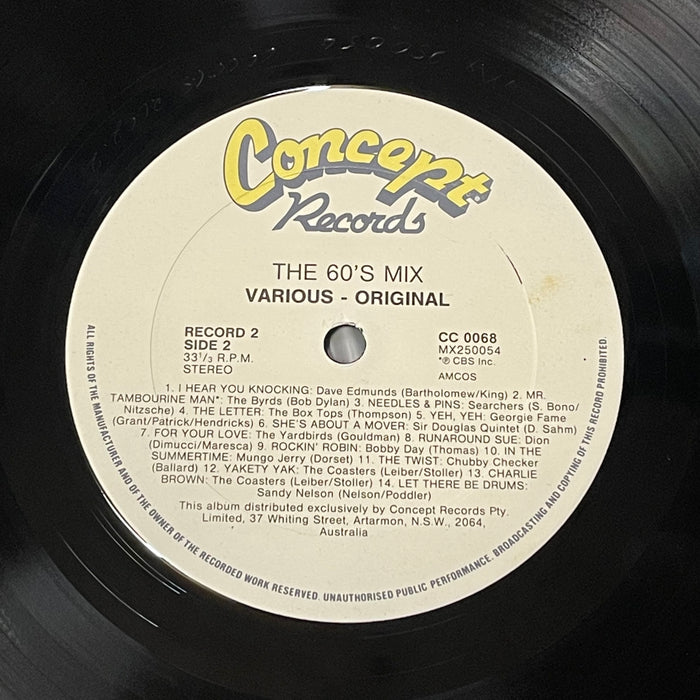 Various ‎- Sixties Mix (Vinyl 2LP)[Gatefold]