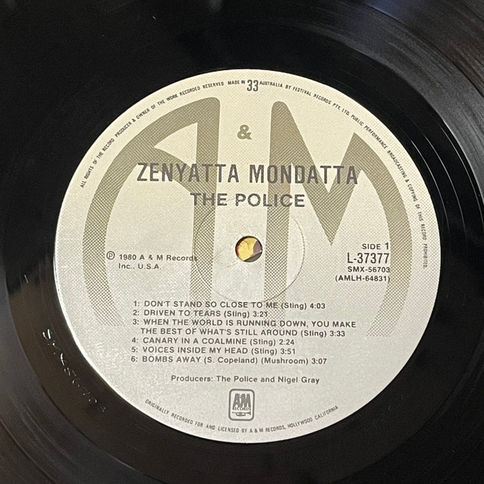 The Police - Zenyatta Mondatta (Vinyl LP)