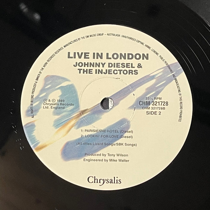 Johnny Diesel & The Injectors - Live In London (12" Single)
