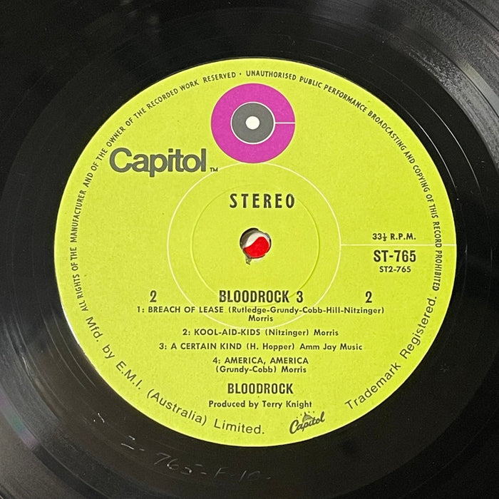 Bloodrock ‎- Bloodrock 3 (Vinyl LP)