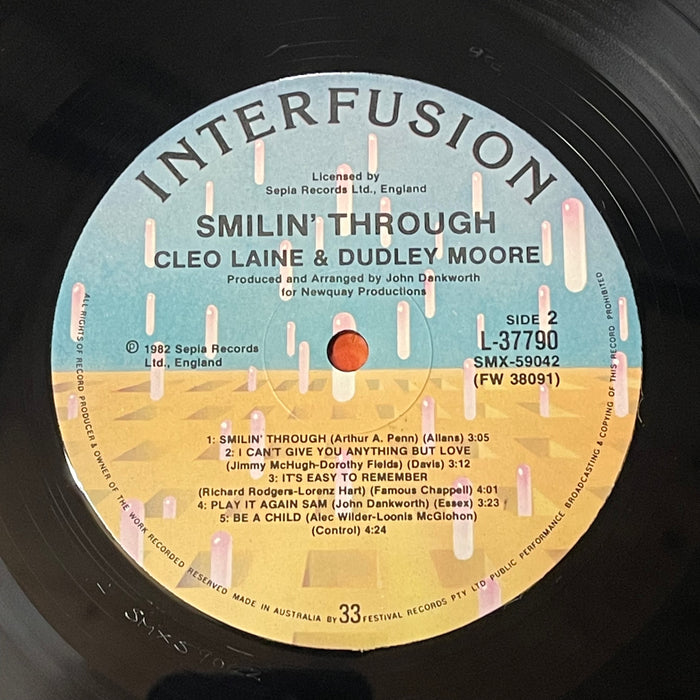 Cleo Laine & Dudley Moore - Smilin' Through (Vinyl LP)