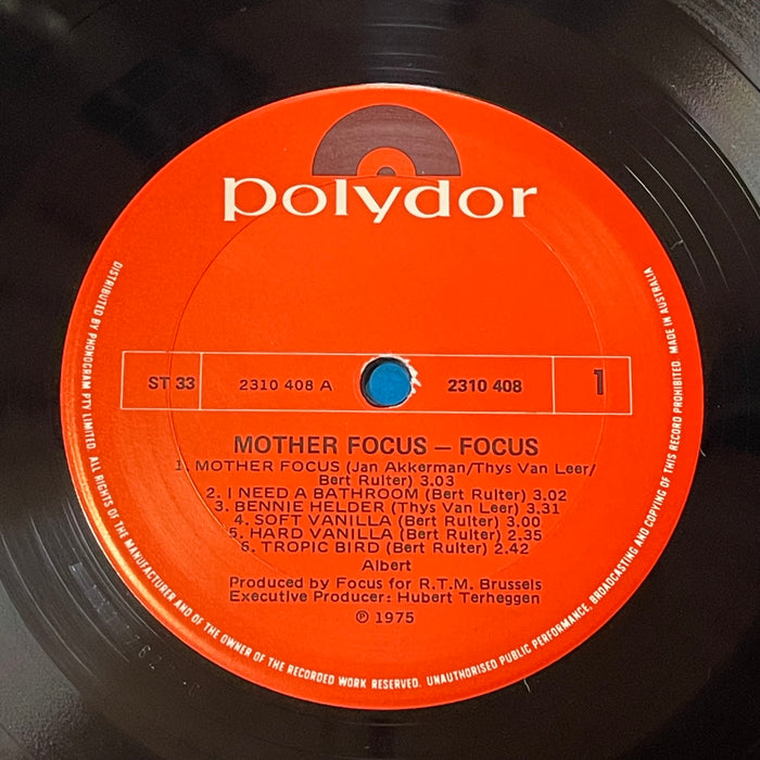 Focus - Mother Focus (Vinyl LP)