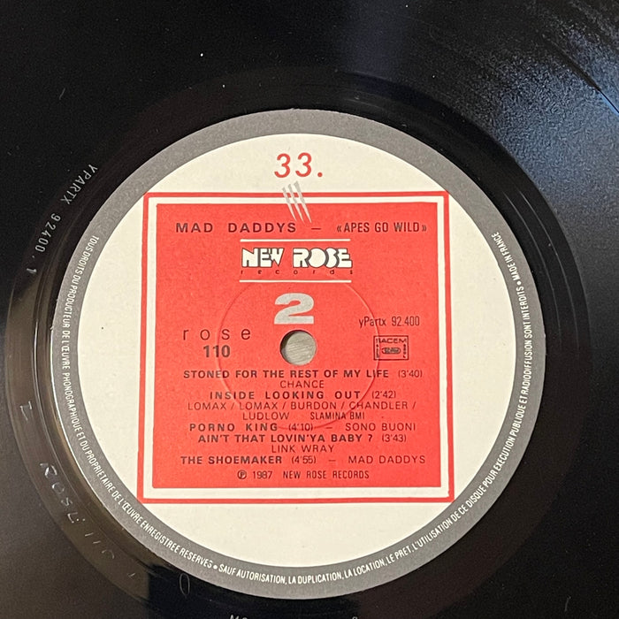Mad Daddys - Apes Go Wild (Vinyl LP)