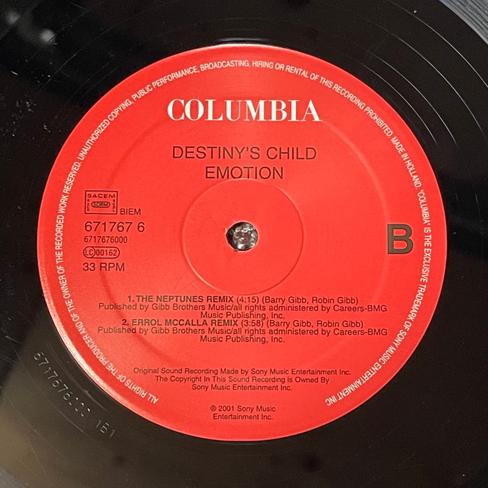 Destiny's Child - Emotion (12" Single)