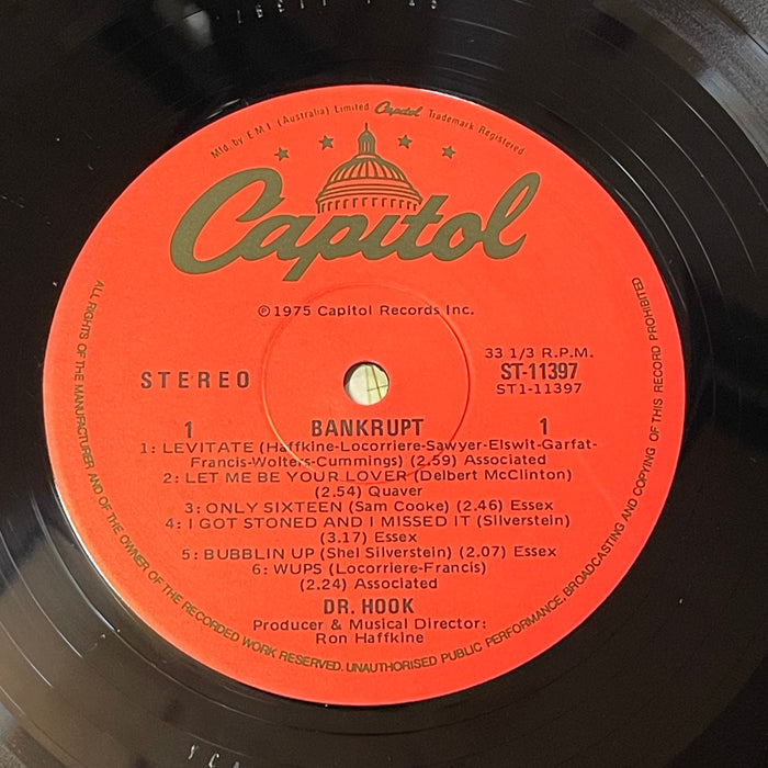 Dr. Hook - Bankrupt (Vinyl LP)