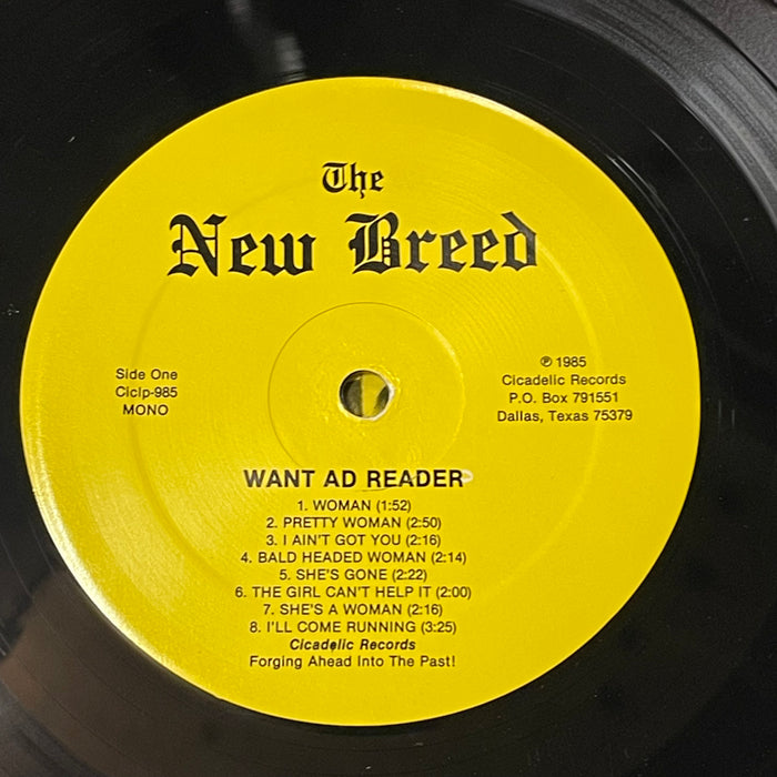 The New Breed - Want Ad Reader (Vinyl LP)