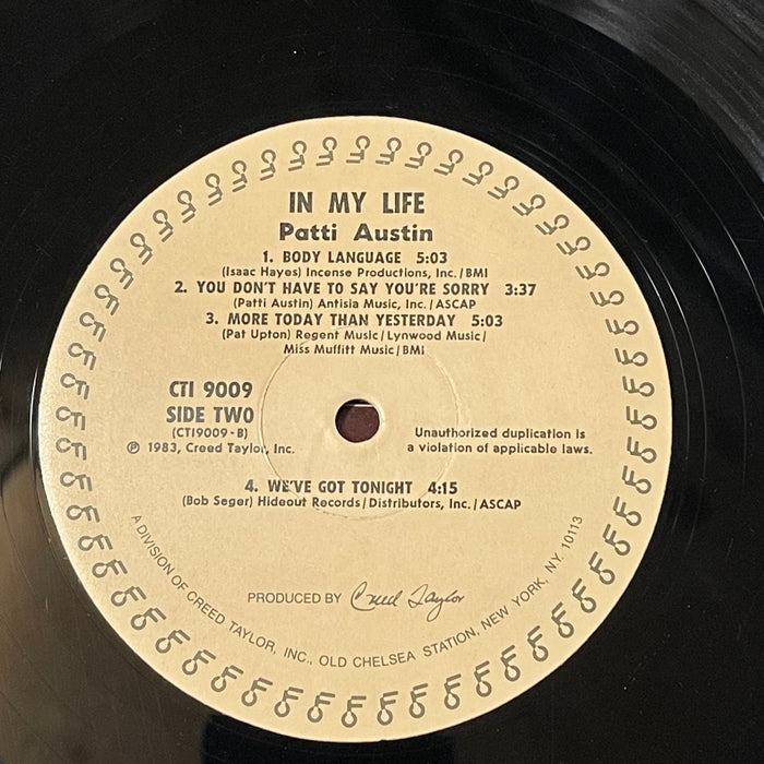 Patti Austin - In My Life (Vinyl LP)