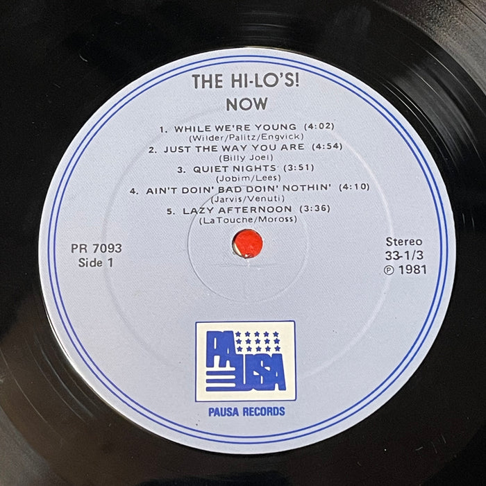 The Hi-Lo's - Now (Vinyl LP)