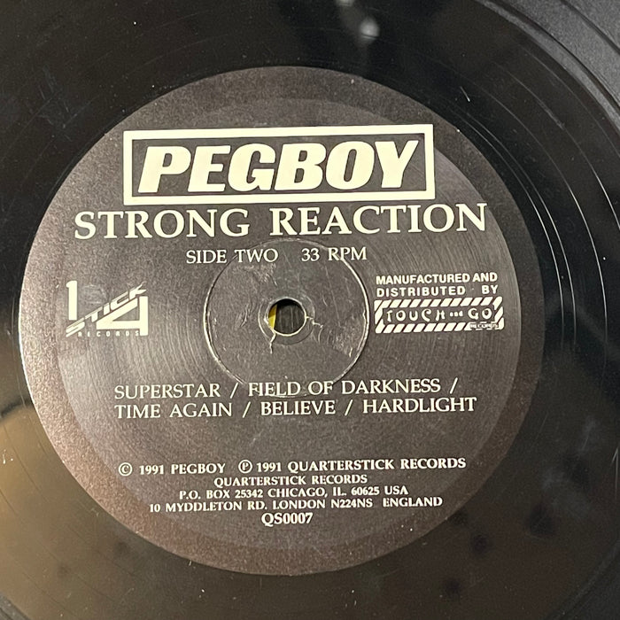 Pegboy - Strong Reaction (Vinyl LP)