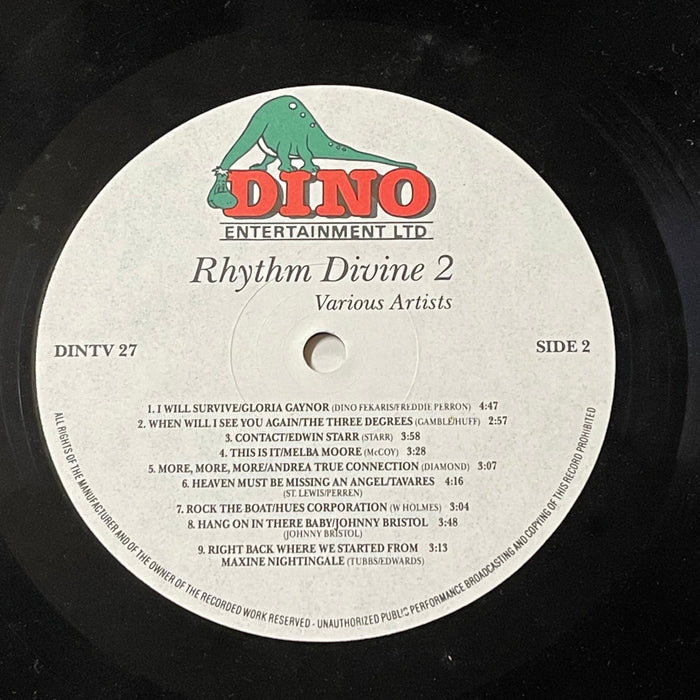 Various - Rhythm Divine 2 (Vinyl 2LP)[Gatefold]