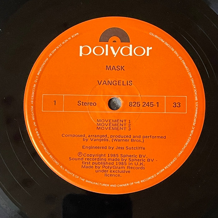 Vangelis - Mask (Vinyl LP)