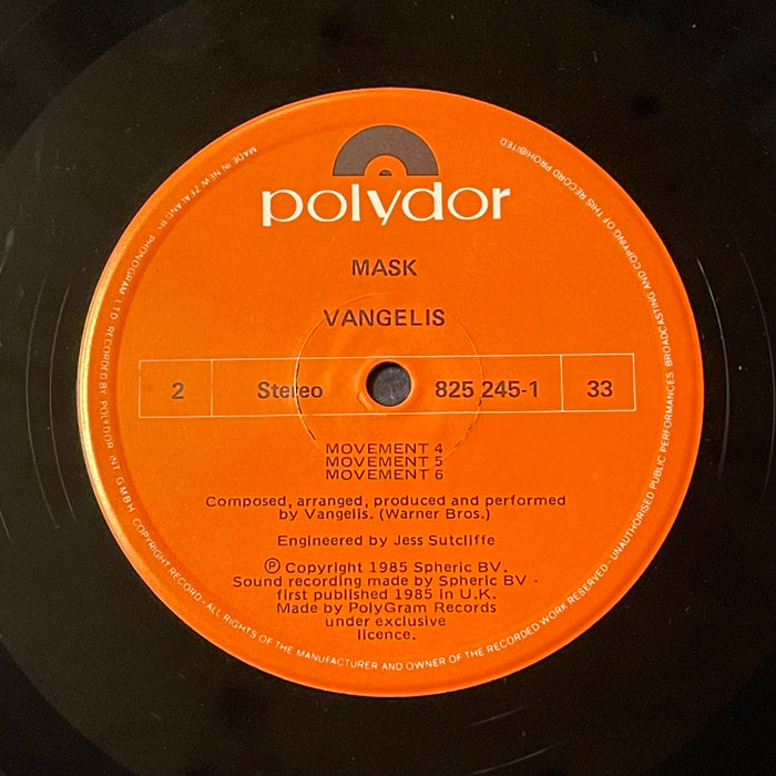 Vangelis - Mask (Vinyl LP)