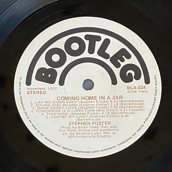Stephen Foster - Coming Home In A Jar (Vinyl LP)[Gatefold]