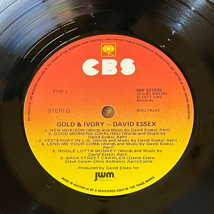 David Essex - Gold & Ivory (Vinyl LP)