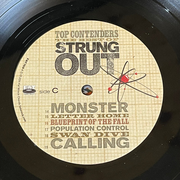 Strung Out ‎- Top Contenders (The Best Of Strung Out) (Vinyl 2LP)[Gatefold]