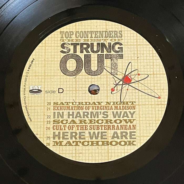 Strung Out ‎- Top Contenders (The Best Of Strung Out) (Vinyl 2LP)[Gatefold]