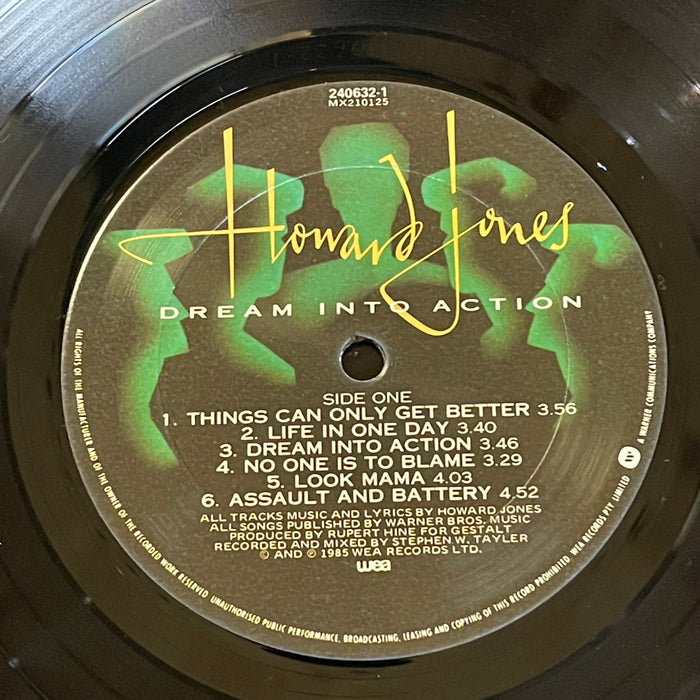 Howard Jones - Dream Into Action (Vinyl LP)