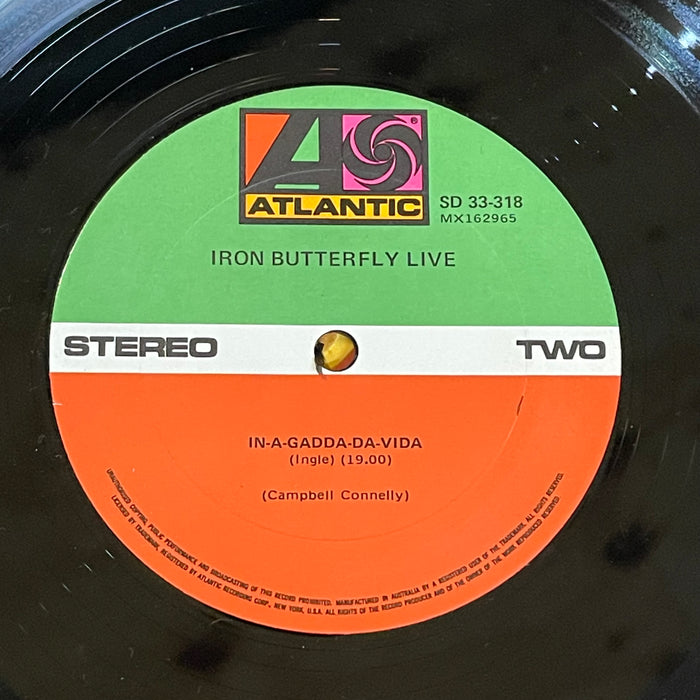 Iron Butterfly ‎- Live (Vinyl LP)