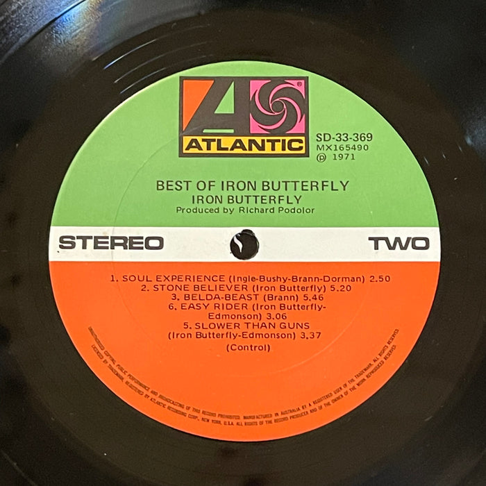 Iron Butterfly ‎- The Best Of Iron Butterfly Evolution (Vinyl LP)