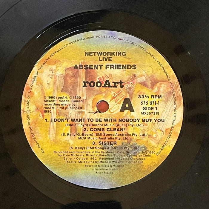 Absent Friends - Networking Live (Vinyl LP)