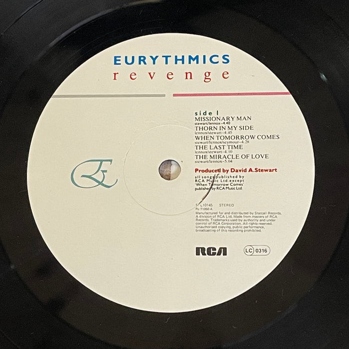 Eurythmics - Revenge (Vinyl LP)