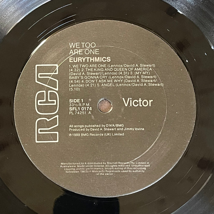 Eurythmics - We Too Are One (Vinyl LP)