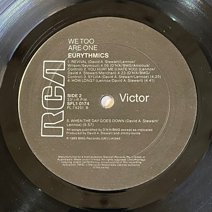 Eurythmics - We Too Are One (Vinyl LP)