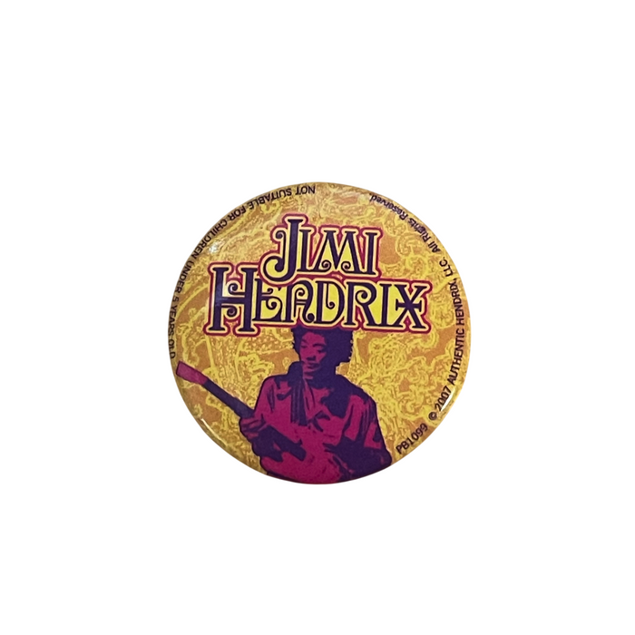 Jimi Hendrix - Psychedelic (Button Badge)