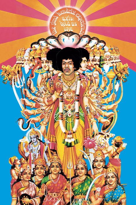Jimi Hendrix - Axis Bold As Love Album Cover (Maxi Poster)
