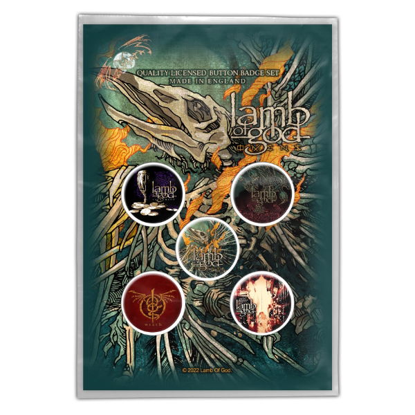 Lamb Of God - Omens (Button Badge Set)