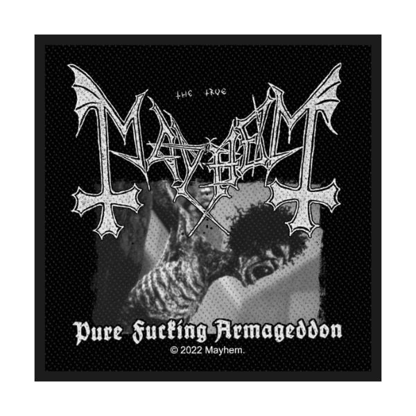 Mayhem - Pure Fucking Armageddon (Sew-On Patch)
