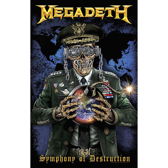 Megadeth - Symphony Of Destruction (Textile Poster)