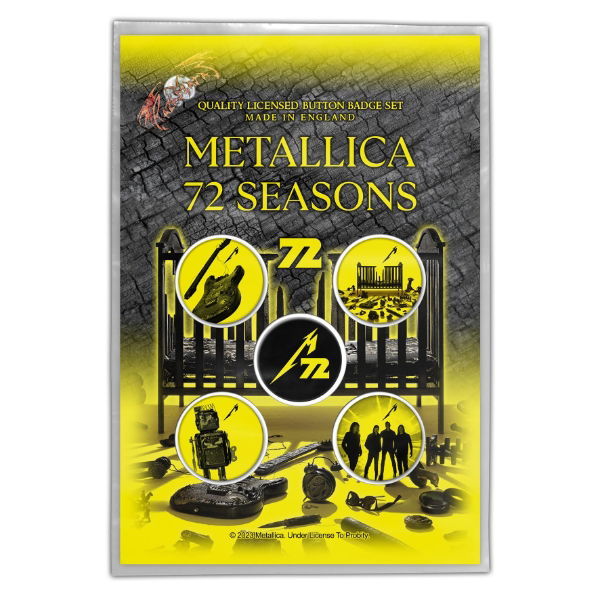 Metallica - 72 Seasons (Button Badge Set)