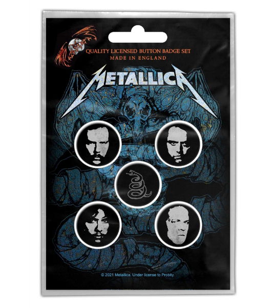 Metallica - Wherever I May Roam (Button Badge Set)