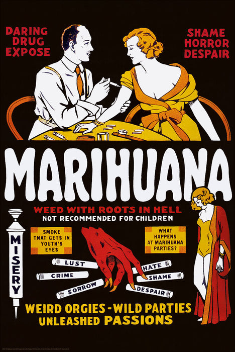 Marihuana Roots In Hell (Poster)