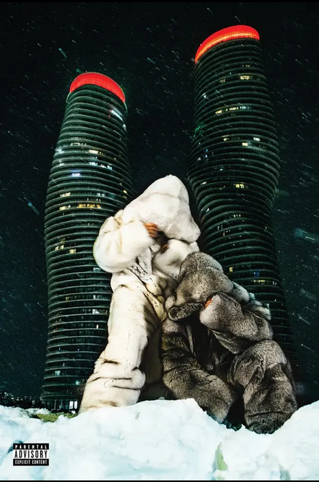 PartyNextDoor And Drake - $$$4U Album Cover (Maxi Poster)