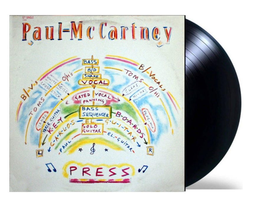 Paul McCartney - Press (12" Single)