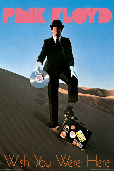 Pink Floyd - Wish Your Were Here Record Man Album Cover (Maxi Poster)