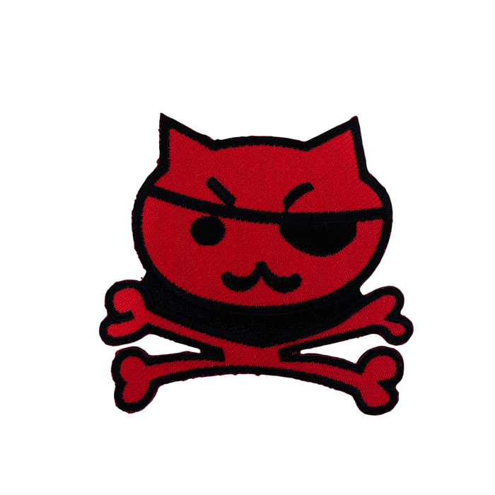 Pirate Cat (Iron-On Patch)